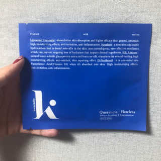 키노닉스 Querencia_Flawless 마스크팩 — 5점을 준 리뷰어가 2019년 3월 올린 사용 사진