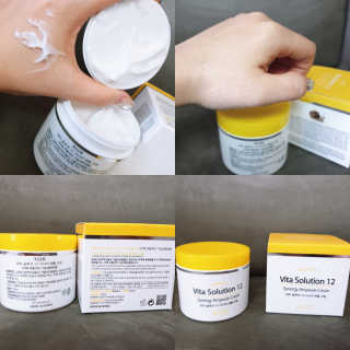 지고트 비타솔루션12 시너지 앰플 크림 100ml — 4점을 준 리뷰어가 2019년 6월 올린 사용 사진