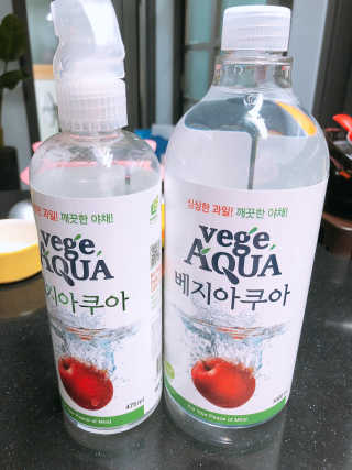 베지아쿠아 475ml + 리필 1000ml 1Set — 4점을 준 리뷰어가 2019년 6월 올린 사용 사진
