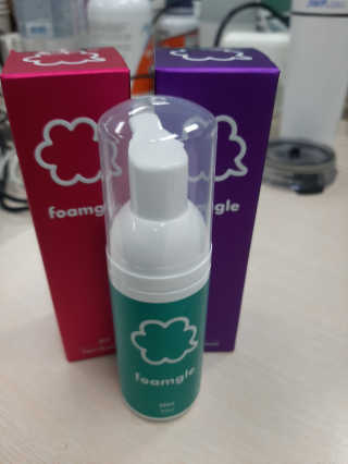 폼글 I foamgle [폼글] 거품가글 50ml 3종 - 민트, 라벤더, 라즈베리 — 4점을 준 리뷰어가 2019년 11월 올린 사용 사진