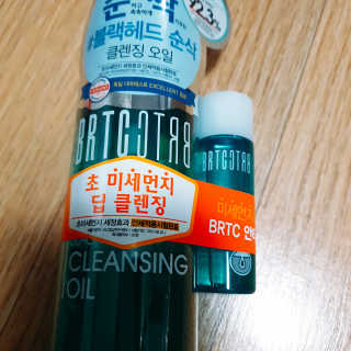 비알티씨 안티폴루션 블랙헤드 클렌징 오일 — 4.5점을 준 리뷰어가 2019년 3월 올린 사용 사진