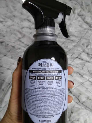 더블유드레스룸 페브클린 500ml — 4점을 준 리뷰어가 2018년 11월 올린 사용 사진