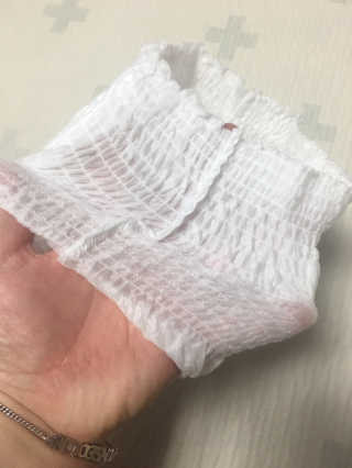 보솜이 베이비케어 팬티형 기저귀 — 3.5점을 준 리뷰어가 2019년 3월 올린 사용 사진