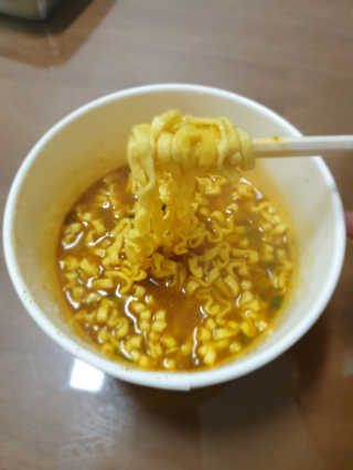 오뚜기카레면 2차 모집 — 5점을 준 리뷰어가 2019년 2월 올린 사용 사진