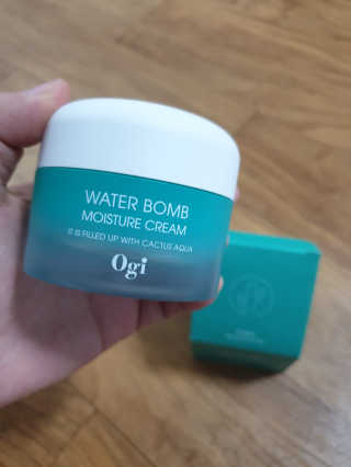 오지아이 워터 밤 모이스처 크림 50ml — 5점을 준 리뷰어가 2020년 2월 올린 사용 사진