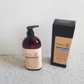 아미니 릴렉싱 오일워시 대용량 400ml — 5점을 준 리뷰어가 2019년 11월 올린 사용 사진