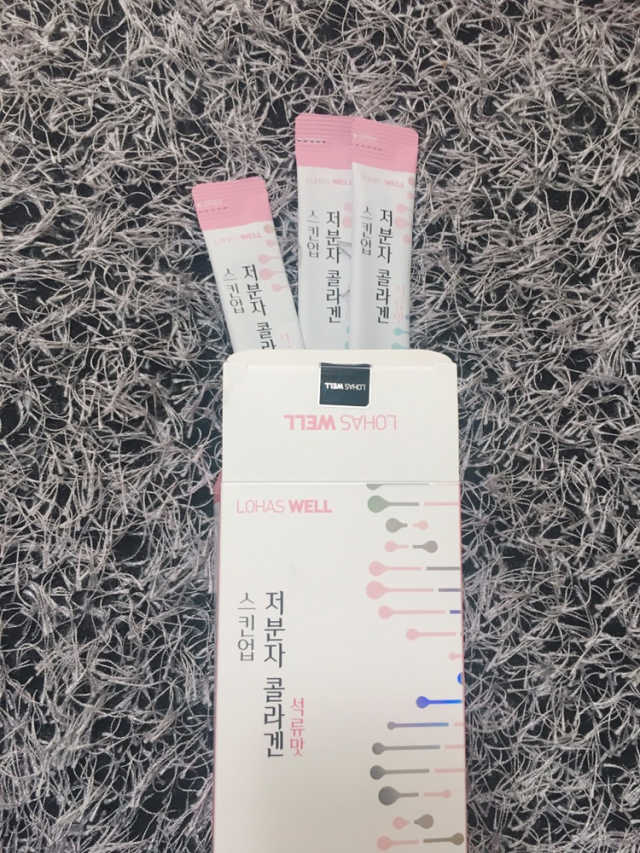 스킨업 저분자 콜라겐 석류맛 리뷰 사진