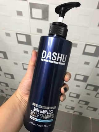 다슈코리아 다슈 데일리 한방 두피 골드 샴푸 500ml — 5점을 준 리뷰어가 2017년 9월 올린 사용 사진