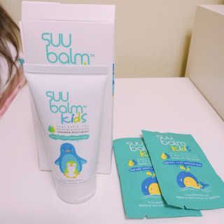 수밤키즈보습크림 45ml 1개 + 헤드투토바디워시 샘플 — 4점을 준 리뷰어가 2019년 11월 올린 사용 사진