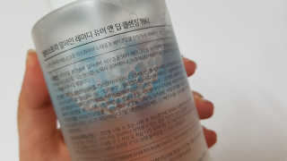 ELRASTORY 알파인레머디 퓨어 앤 딥 클렌징 워터 400ml — 5점을 준 리뷰어가 2018년 5월 올린 사용 사진