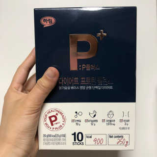 하림 P플러스 다이어트 프로틴 밸런스 — 4점을 준 리뷰어가 2019년 10월 올린 사용 사진
