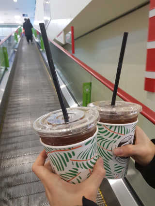 보네르아띠 부천점 [보네르아띠 부천상동점] 내맘대로 빵+아메리카노 2잔 — 5점을 준 리뷰어가 2019년 2월 올린 사용 사진