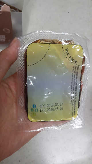 네이쳐티 화이트펄 브라운펄 60g x 6개입 2종 — 4점을 준 리뷰어가 2019년 7월 올린 사용 사진