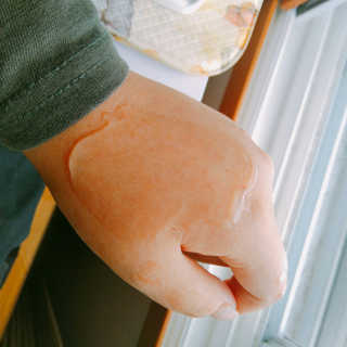 셀레뷰 슈퍼 모이스처 수딩젤 — 4.5점을 준 리뷰어가 2018년 4월 올린 사용 사진