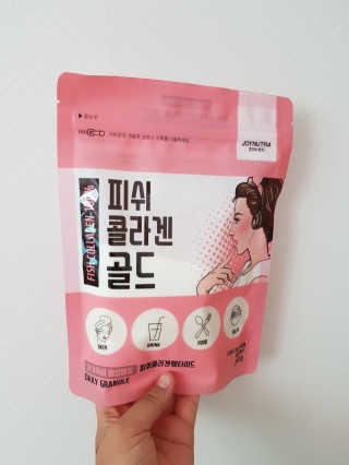 조이뉴트라 피쉬콜라겐골드 — 5점을 준 리뷰어가 2018년 8월 올린 사용 사진