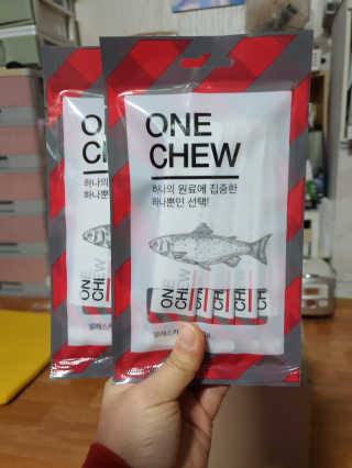 펫프렌즈 생고기가 한봉지 가득 원츄 50g — 5점을 준 리뷰어가 2020년 1월 올린 사용 사진