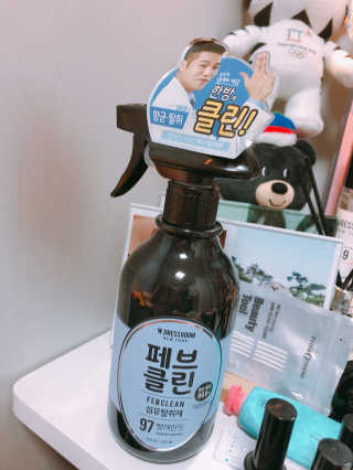 더블유드레스룸 페브클린 500ml — 2.67점을 준 리뷰어가 2018년 9월 올린 사용 사진