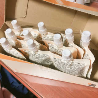 자연원 복다방 2종 100ml 10포씩 — 5점을 준 리뷰어가 2018년 12월 올린 사용 사진