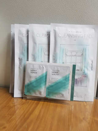 뷰디아니 바디 클렌징 패드 — 5점을 준 리뷰어가 2018년 9월 올린 사용 사진