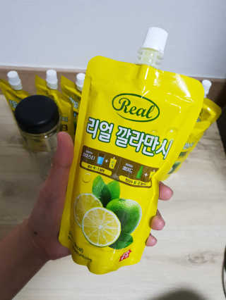 장수농가 리얼깔라만시 — 5점을 준 리뷰어가 2018년 6월 올린 사용 사진
