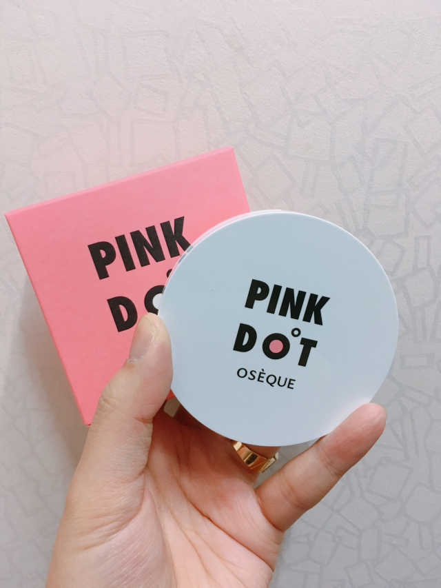 오제끄 핑크닷 선쿠션 리뷰 사진