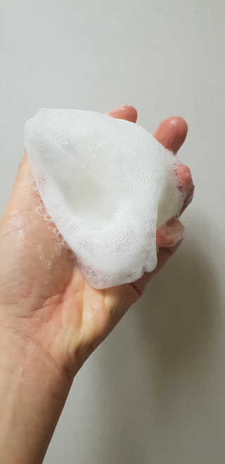 순녹 아쿠아 클렌징바 — 5점을 준 리뷰어가 2019년 3월 올린 사용 사진