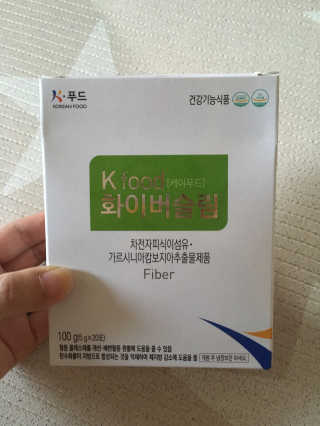 두루원 똥기사의 Kfood 화이버슬림 — 4점을 준 리뷰어가 2018년 7월 올린 사용 사진