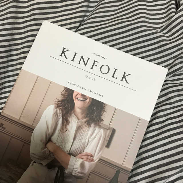 킨포크 KINFOLK Vol.3 리뷰 사진