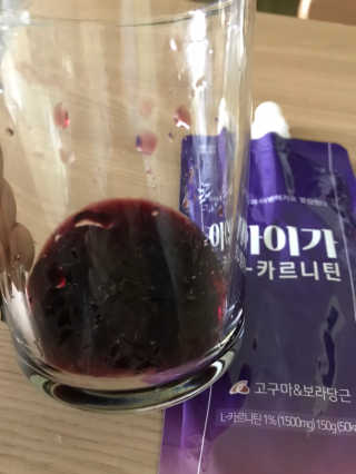 오엔엘 아이가 L-카르니틴 2박스 — 5점을 준 리뷰어가 2019년 4월 올린 사용 사진