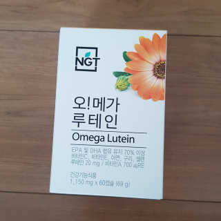 네츄럴굿띵스 오!메가루테인 60일분 — 4.5점을 준 리뷰어가 2019년 9월 올린 사용 사진