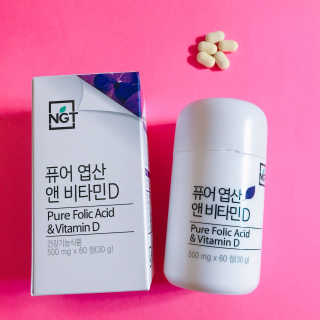 네츄럴굿띵스 퓨어 락토 철분 60일분 — 4.83점을 준 리뷰어가 2018년 2월 올린 사용 사진