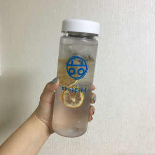 ㅎㅎ마이워터 ㅎㅎ 마이워터 과일워터팩+전용보틀_레몬오렌지 — 4.17점을 준 리뷰어가 2017년 10월 올린 사용 사진