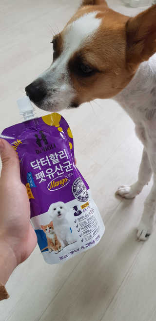 닥터할리펫밀크 8종 — 5점을 준 리뷰어가 2018년 9월 올린 사용 사진