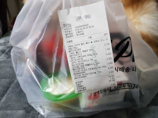 [강남,강서지역 한정]온라인편의점 나우픽 2만원 쿠폰 — 5점을 준 리뷰어가 2019년 5월 올린 사용 사진