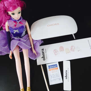 [오호라] 19ss 붙이는 패디 세미큐어젤 + 젤램프 — 5점을 준 리뷰어가 2019년 7월 올린 사용 사진