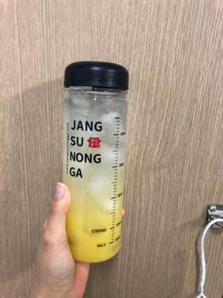 장수농가 리얼깔라만시 원샷 50ml 10팩+보틀 — 5점을 준 리뷰어가 2019년 5월 올린 사용 사진
