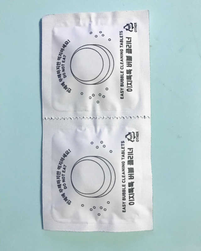 [에코앤드]이지톡톡 버블클리너 1종세척제 리뷰 사진