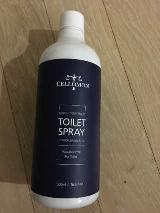셀로몬 토일렛 스프레이 500ml — 5점을 준 리뷰어가 2018년 5월 올린 사용 사진