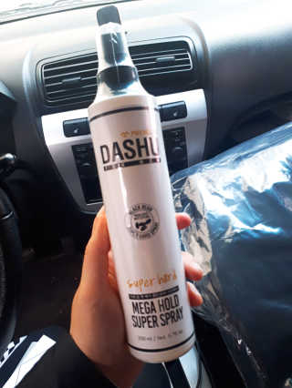 다슈코리아 다슈 포 맨 프리미엄 메가 홀드 슈퍼 스프레이 250ml — 4점을 준 리뷰어가 2019년 2월 올린 사용 사진