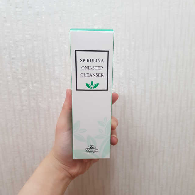 스피룰리나 원스텝 클렌저 리뷰 사진