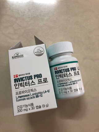 라플레 염창환 박사의 3세대 유산균, 인빅터스 프로 — 4.5점을 준 리뷰어가 2018년 9월 올린 사용 사진