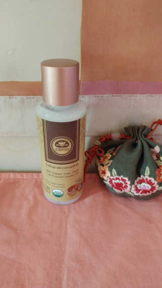카오코탈라이푸 카오코 오가닉 버진 코코넛오일 100ml／바르는오일 — 5점을 준 리뷰어가 2018년 4월 올린 사용 사진