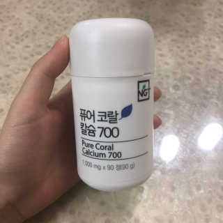 네츄럴굿띵스 퓨어 코랄 칼슘 700 30일분 — 5점을 준 리뷰어가 2018년 10월 올린 사용 사진