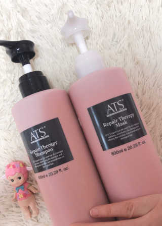 ATS 프로페셔널 리페어 테라피 — 5점을 준 리뷰어가 2020년 1월 올린 사용 사진