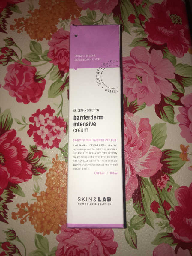 Dr.derma solution barrierderm intensive cream 리뷰 사진