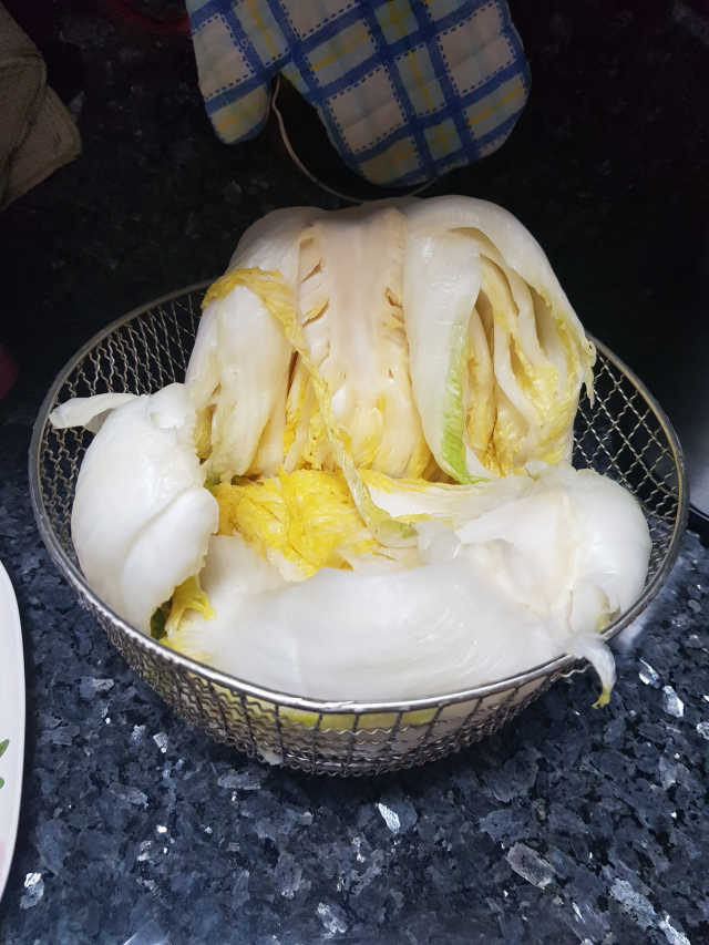 직접 버무려보는 연안식품 프리미엄 포기김치 리뷰 사진