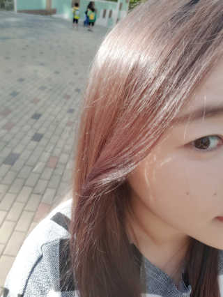 메디힐 비쥬드-헤어 컬러 스타일링 코팅[코팅제] — 3점을 준 리뷰어가 2018년 9월 올린 사용 사진