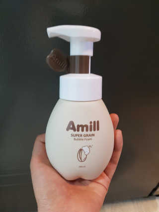 에이밀 슈퍼 그레인 버블 폼 200ml — 5점을 준 리뷰어가 2019년 9월 올린 사용 사진