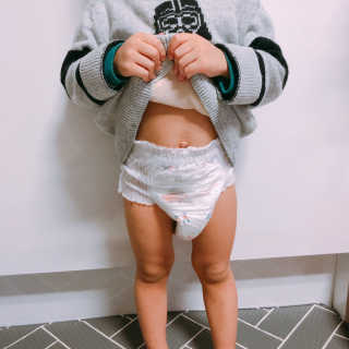 보솜이 액션핏 팬티형 — 5점을 준 리뷰어가 2019년 3월 올린 사용 사진