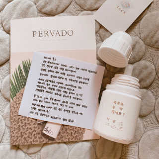 PERVADO 페르바도 칼슘파우더 톡 — 4.5점을 준 리뷰어가 2018년 12월 올린 사용 사진